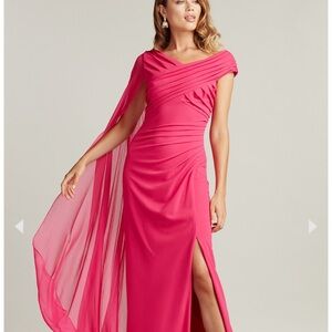 Elegant Pink Evening Gown